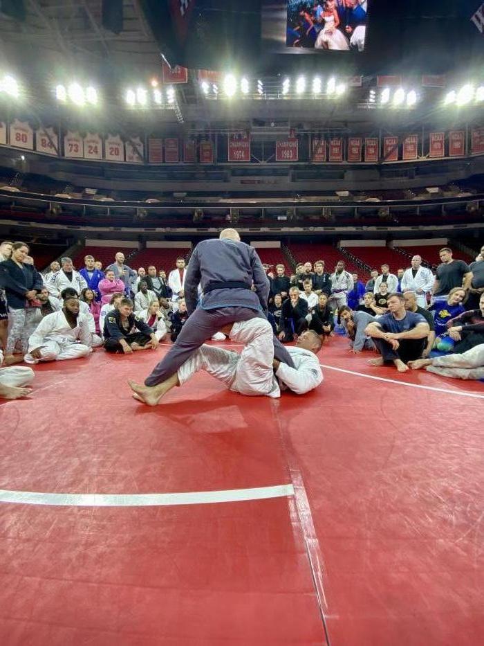 It was a huge honor to teach X Guard to everyone that attended Ned’s fundraiser