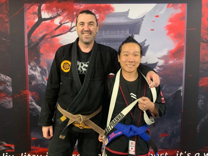 Blue belt · April 9, 2024 · Promoted by Jacques Wagner