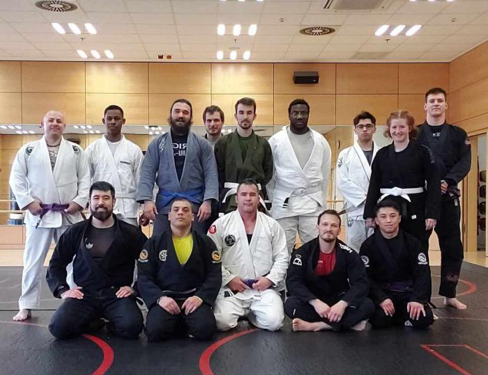 Cross training with the Wittlich Grappling pandas April 2024