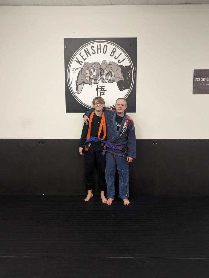 Blue belt · January 25, 2024 · Promoted by Gary Hocking