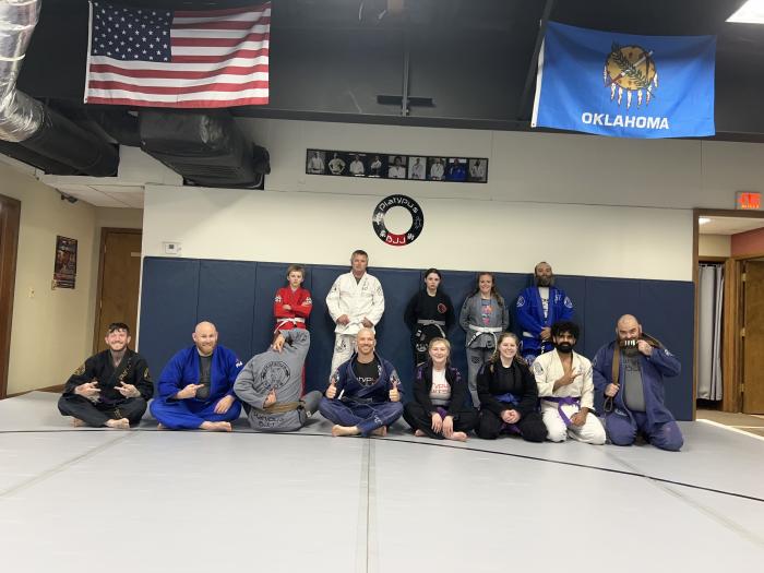 Adult class picture from a Wednesday class.