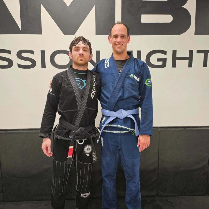 Blue belt · April 17, 2024 · Promoted by Aaron Harris