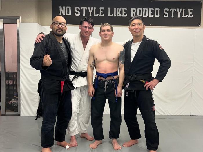 Blue belt · March 30, 2024 · Promoted by Ryan Gabey