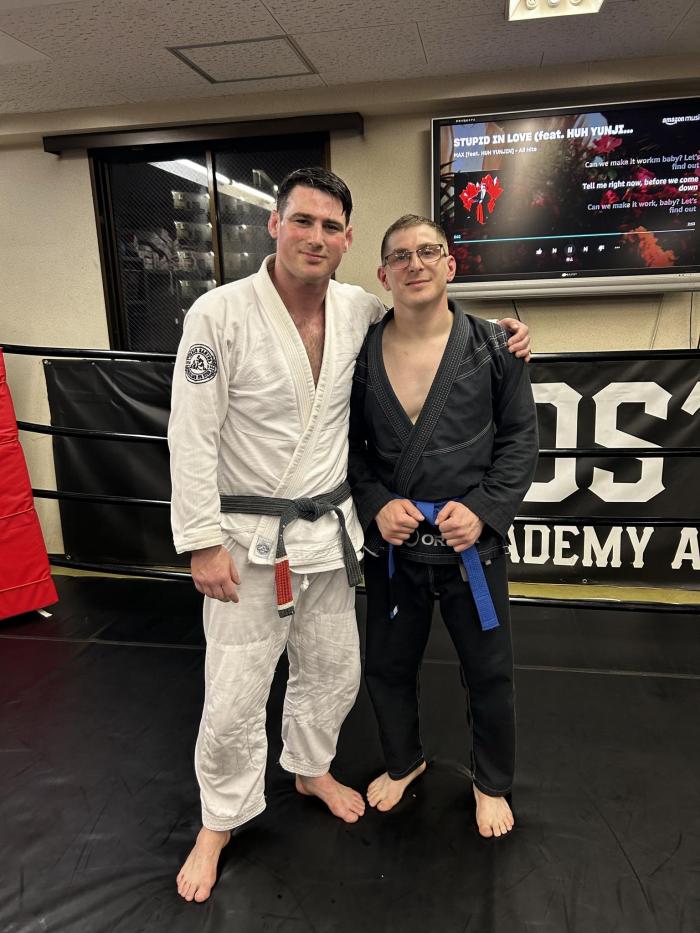 Blue belt · March 30, 2024 · Promoted by Ryan Gabey