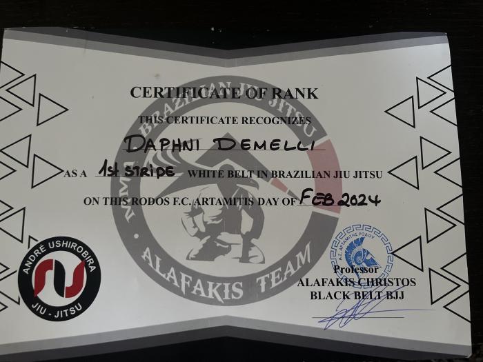 White belt · December 4, 2023