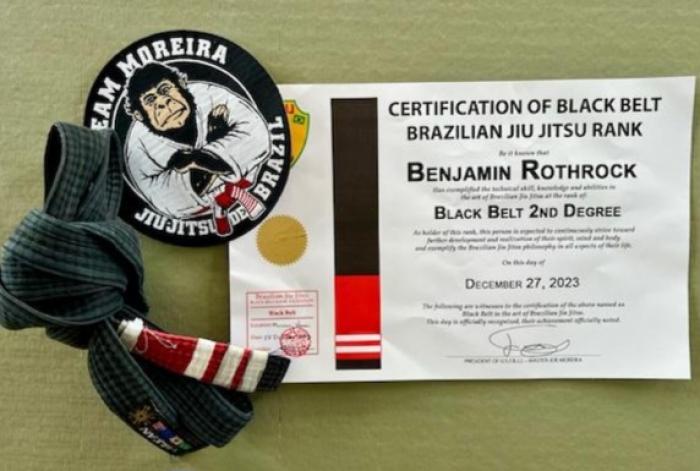 Black belt 2nd degree · December 27, 2023 · Promoted by Kai Li