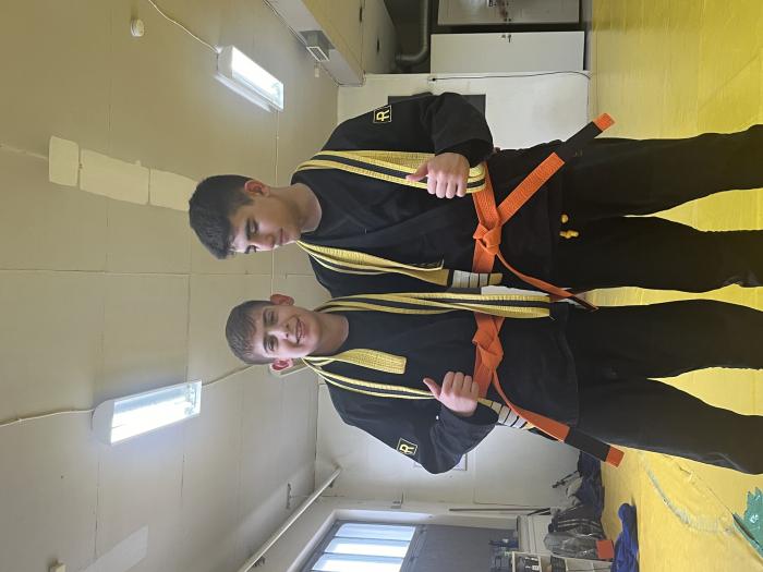 Orange belt · April 21, 2024 · Promoted by Julius Kördel