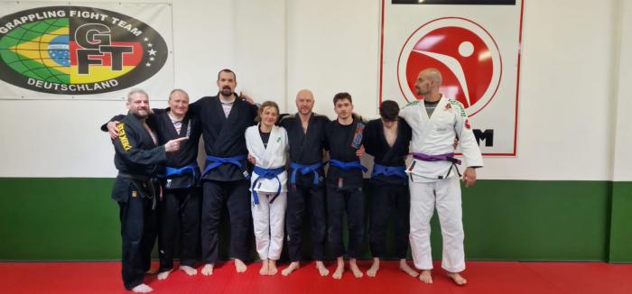 Blue belt · April 21, 2024 · Promoted by Patrick Talmon