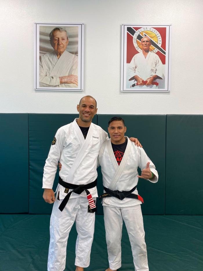 Training with Ryron Gracie
