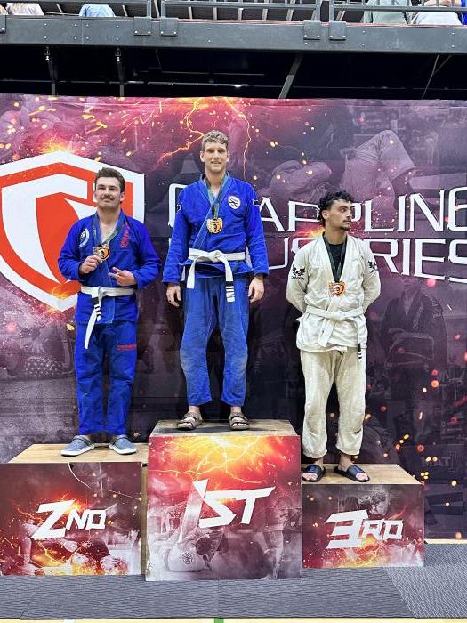 First Gold in the Gi - Grappling Industries