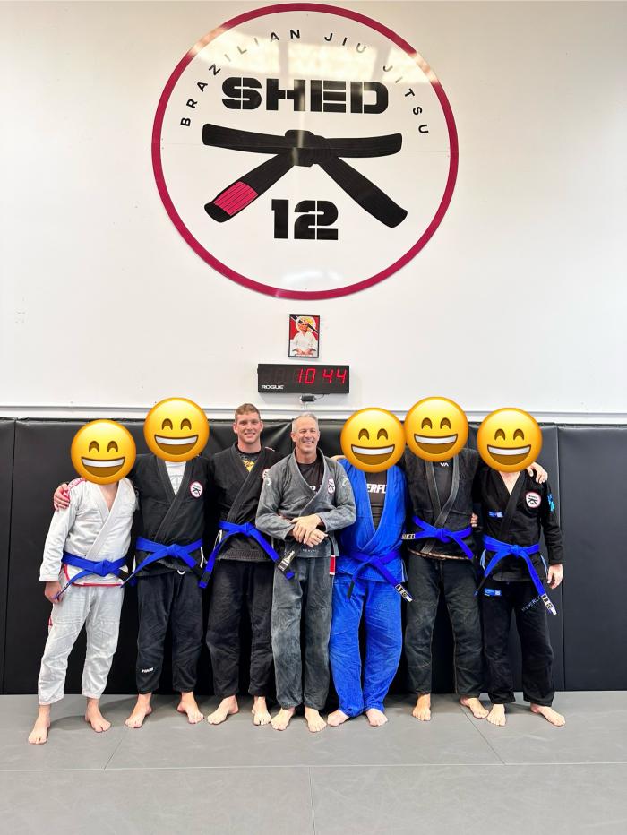 Blue belt · December 2, 2023 · Promoted by Donut
