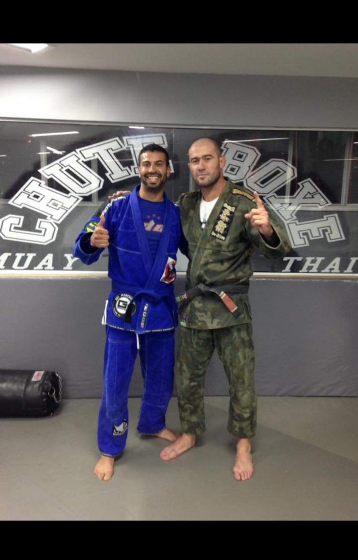 Head coach "MONSTRO" Curitiba CHUTE BOXE BRAZIL