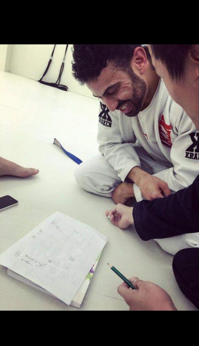 BJJ Spirit on parle pas la même langue mais quand on veut on peut se comprendre