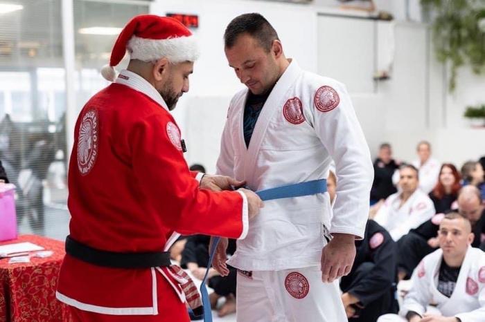 Blue belt · December 5, 2022 · Promoted by Alex De Souza