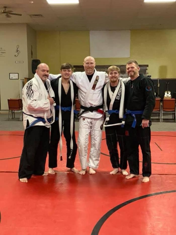 Blue belt · October 30, 2021 · Promoted by Keith Welsh