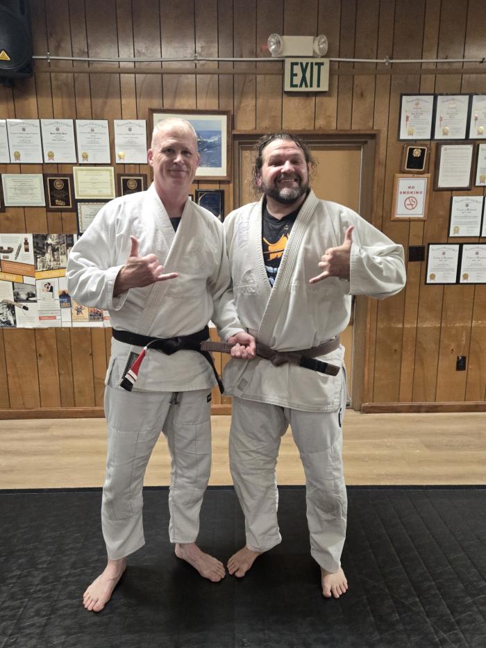 Brown belt · April 23, 2024 · Promoted by Kevin Outten