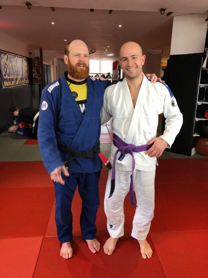 Purple belt · February 24, 2019 · Promoted by Jeff Lawson