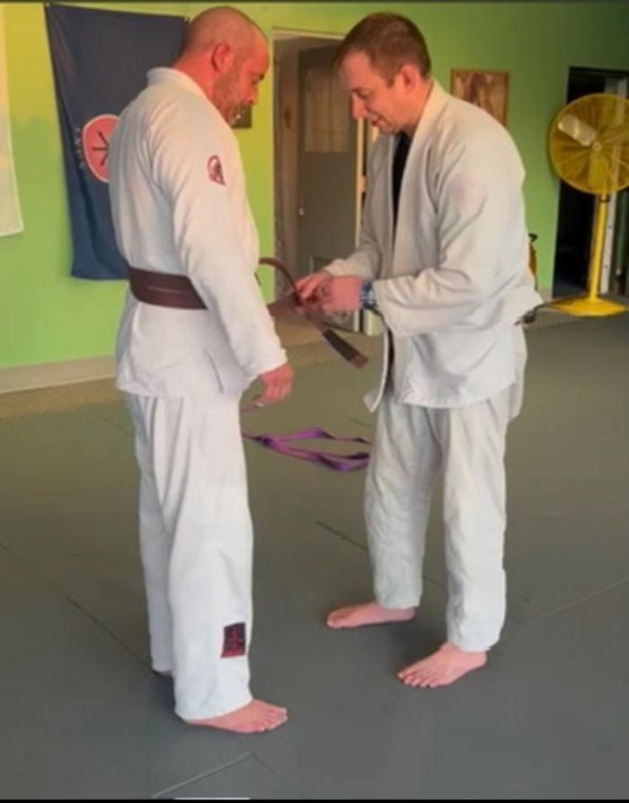 Brown belt · April 8, 2023 · Promoted by Joshua Janis