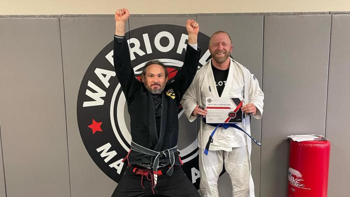 Blue belt · April 26, 2024 · Promoted by Brian Miller