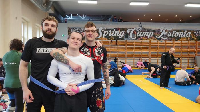 Blue belt · April 27, 2024 · Promoted by Michael Currier