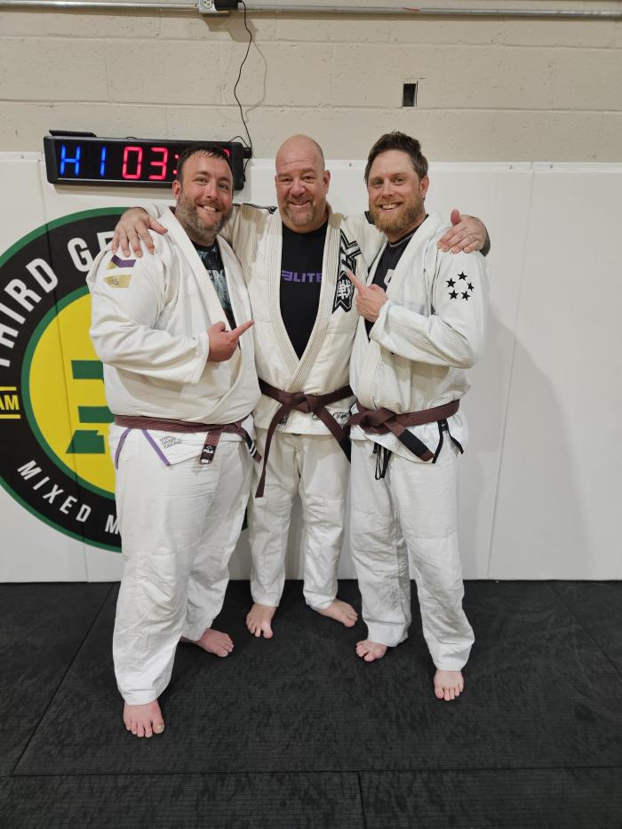 Brown belt · April 27, 2024 · Promoted by Tom Fleming