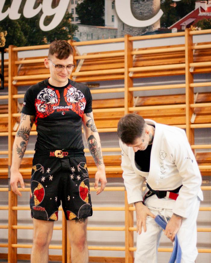 Blue belt · April 27, 2024 · Promoted by Michael Currier