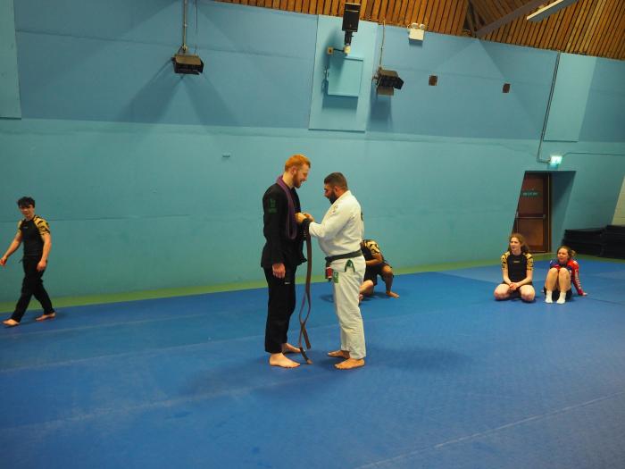 Brown belt grading