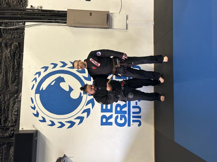 Brown belt · April 29, 2024 · Promoted by Professor Sal