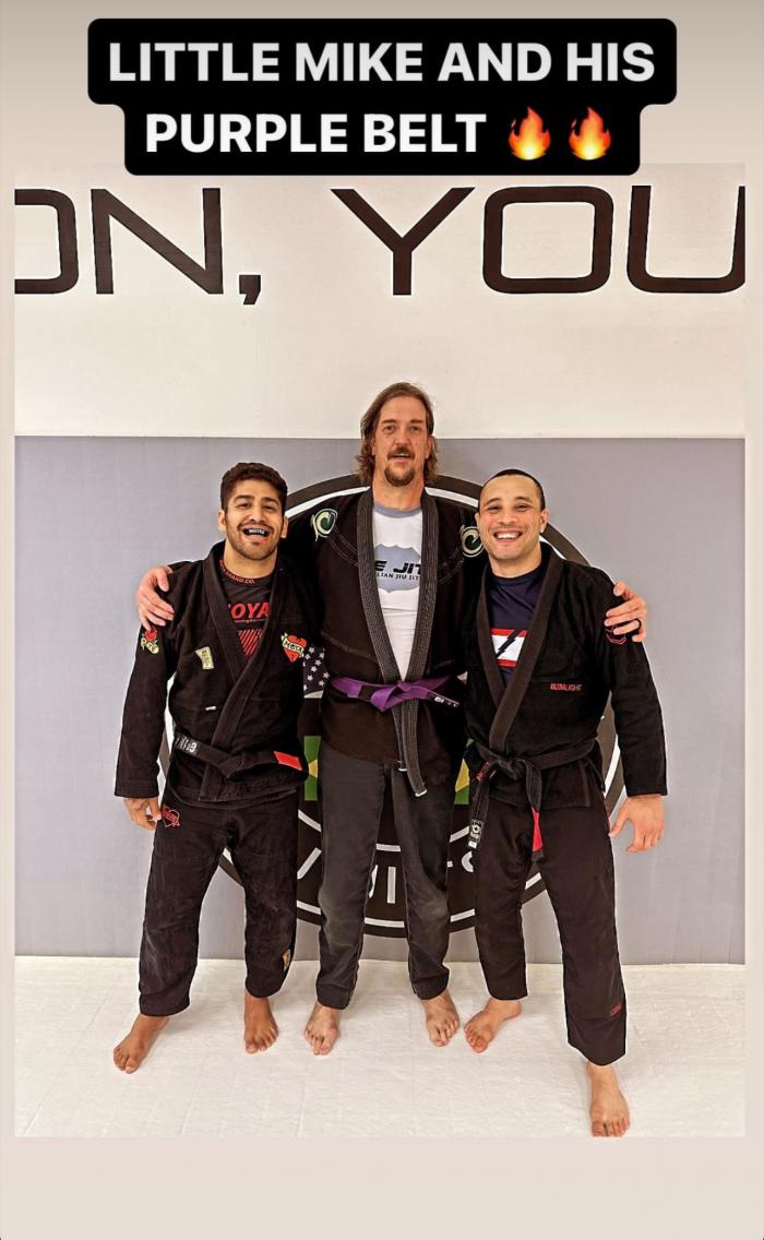 Purple belt · May 1, 2024 · Promoted by Kaleb Germany