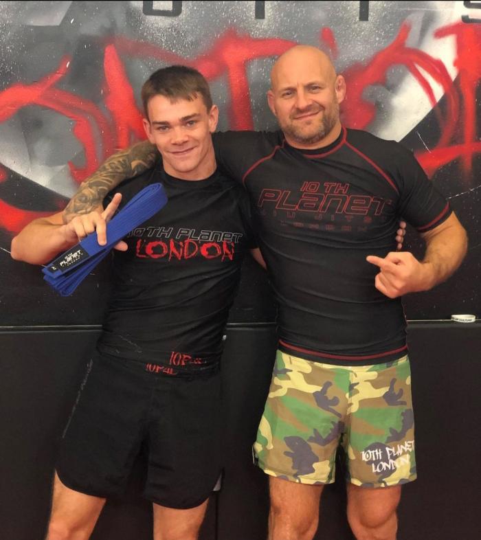 Blue belt · August 29, 2022 · Promoted by Jamie Scott