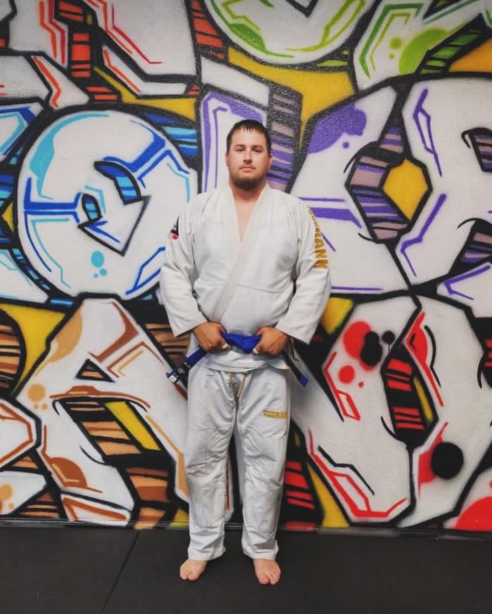 Blue belt · April 12, 2024 · Promoted by Roger Carpenter