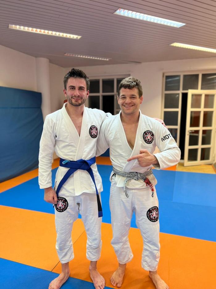 Blue belt · March 1, 2024 · Promoted by Peter Mettler