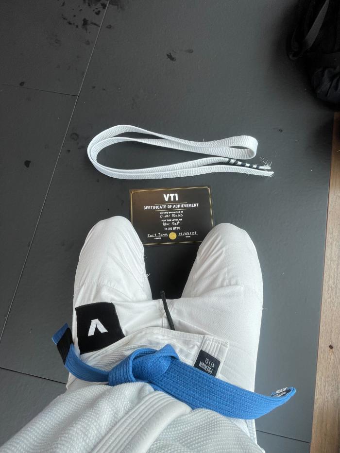 Blue belt · May 4, 2024 · Promoted by VT1 James Chen - Blue Belt 0 Stripes, Jamie Murray - Blue Belt Stipes 1, 2, 3 and 4