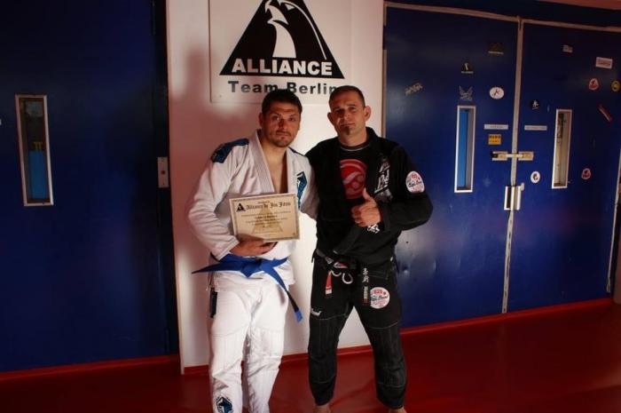 Blue belt · April 15, 2015 · Promoted by Ulf Ehlert