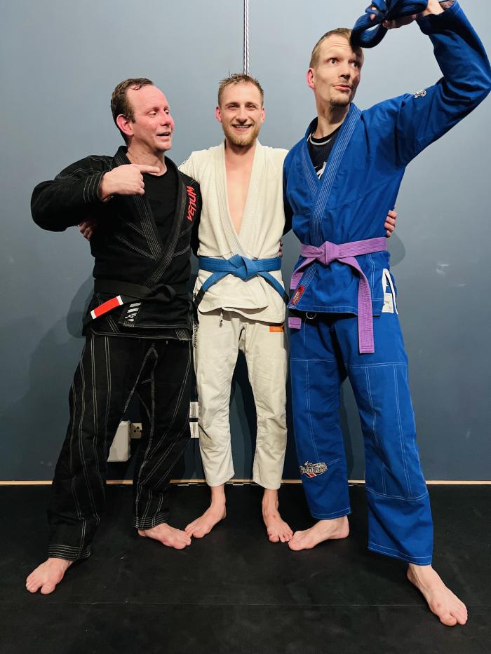 Blue belt · January 18, 2024 · Promoted by Constantin Hayn
