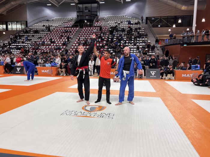 First win at Grappling Industries Amsterdam 12/2022