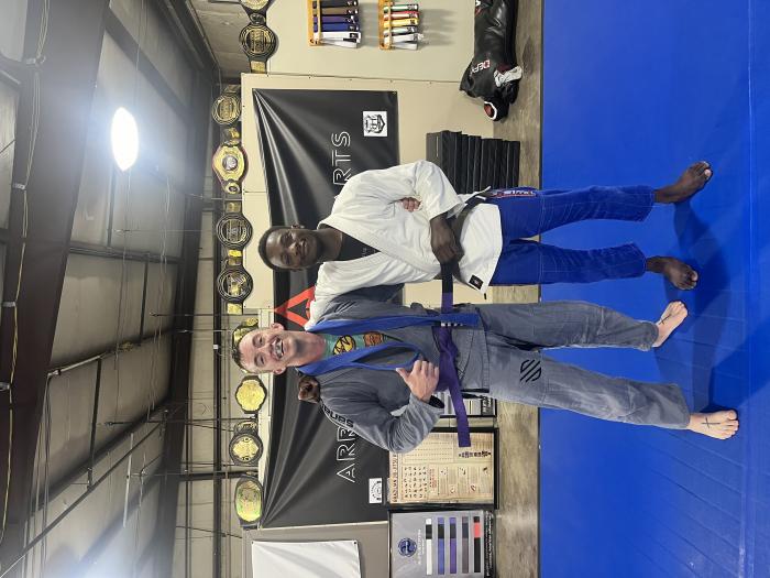 Purple belt · May 6, 2024 · Promoted by Anthony Jones