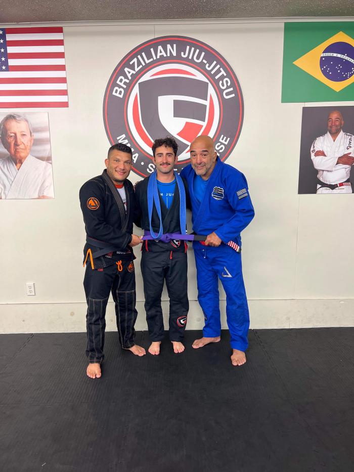 Purple belt · May 10, 2024 · Promoted by Master Alison Henrique Brites (Jucao)