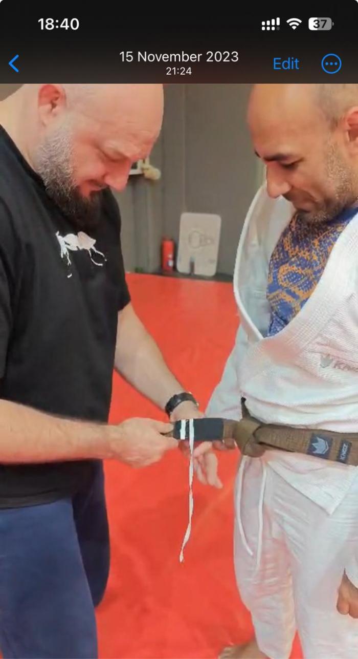 Brown belt · February 26, 2023 · Promoted by Jeyhun Gulizada