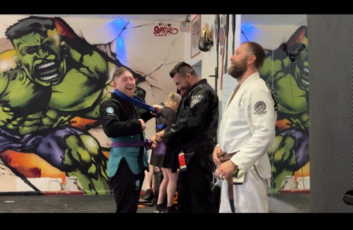 Purple belt · May 12, 2024 · Promoted by Mark Duda