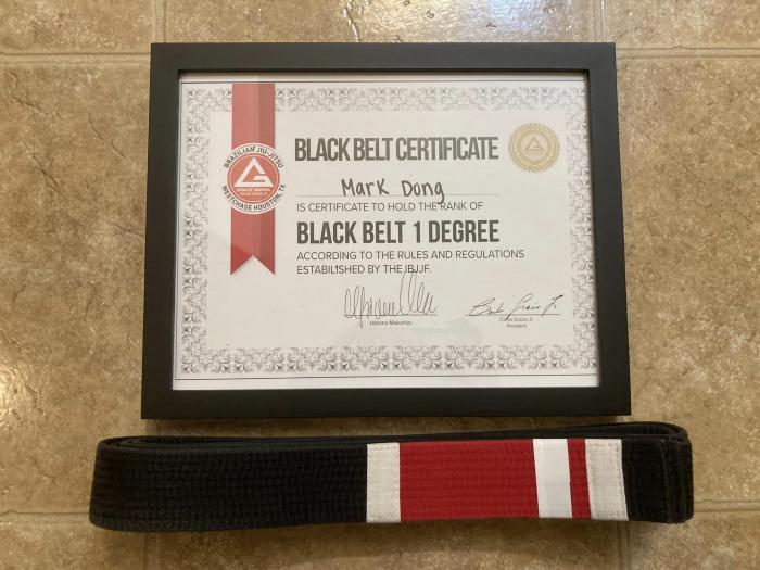 Black belt 1st degree · May 11, 2024 · Promoted by Ulpiano Malachias