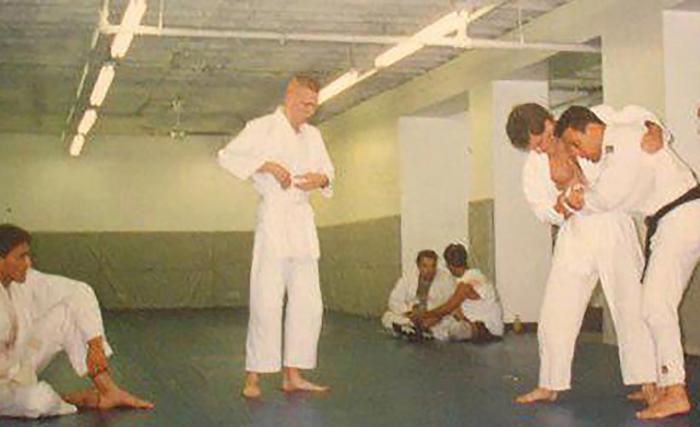 The early days with Renzo Gracie - 1996