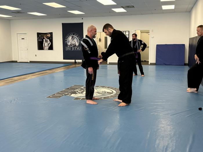 Purple belt · May 11, 2024 · Promoted by Kroyler Gracie