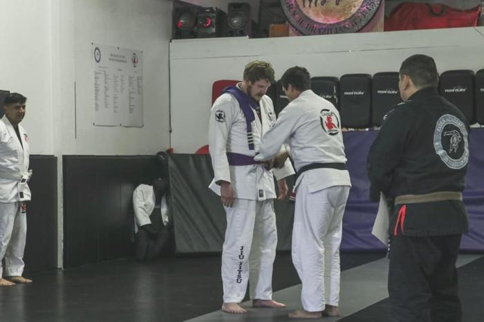 Purple belt · October 3, 2020 · Promoted by Shawn Pretat