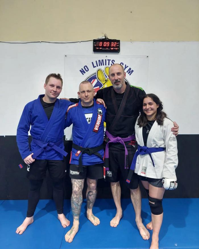 Purple belt · April 4, 2024 · Promoted by Mark Hayward