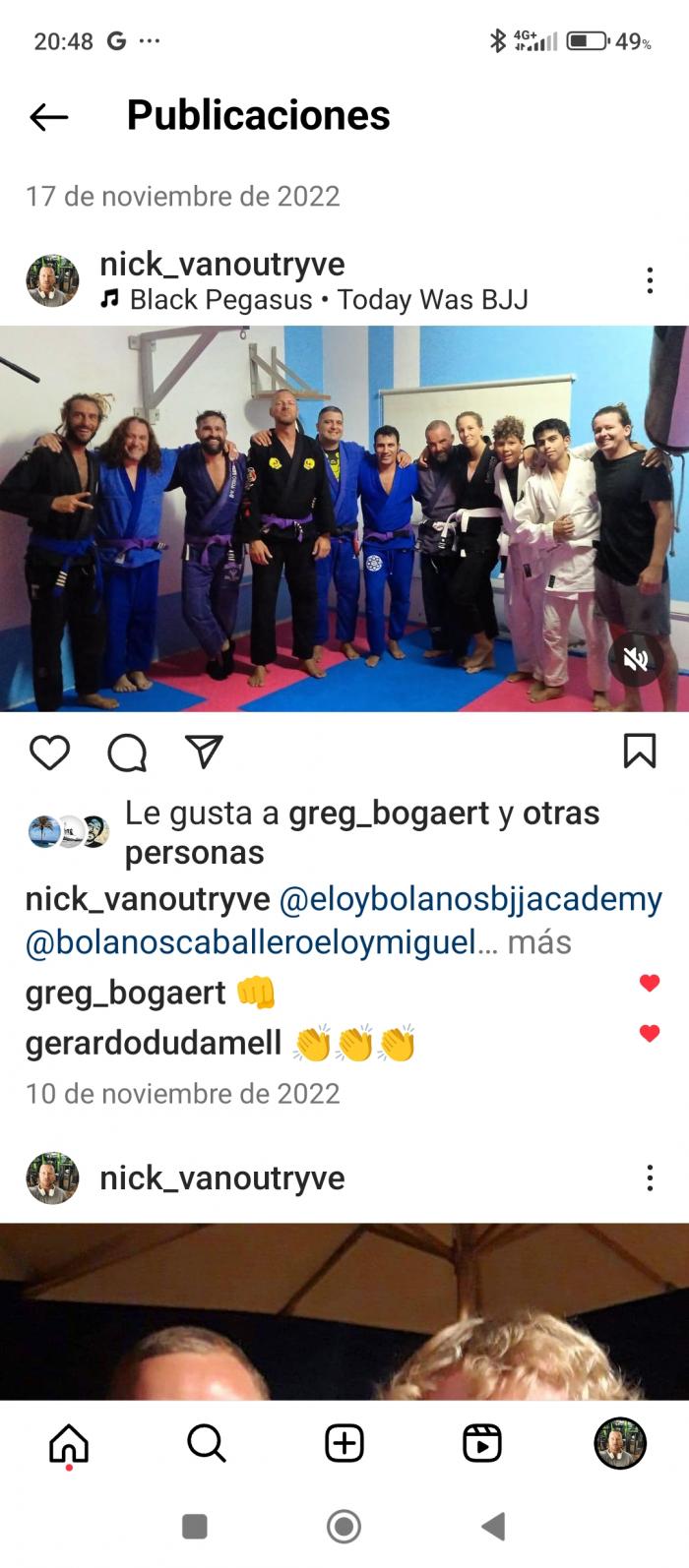 Brown belt · November 16, 2022 · Promoted by Eloy Bolaños