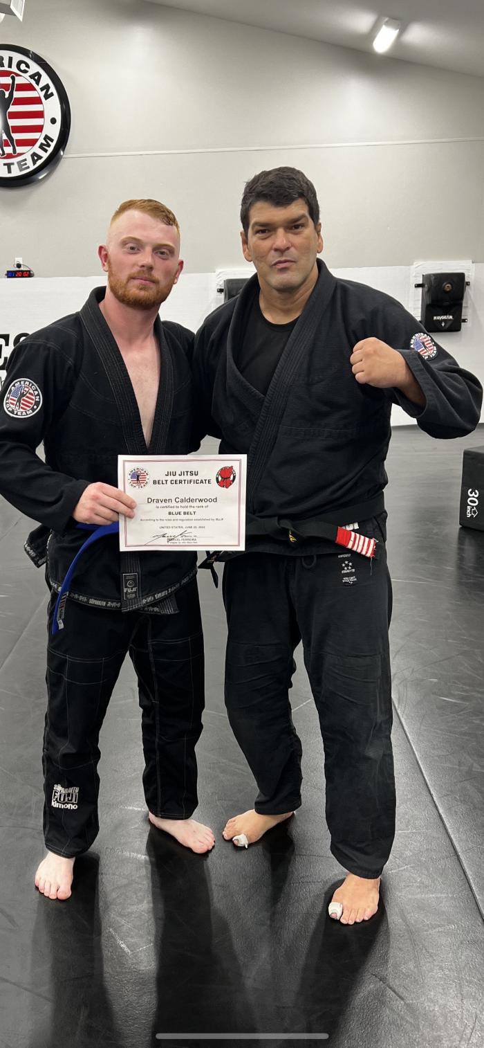 Blue belt · June 22, 2022 · Promoted by Marcel Ferreira