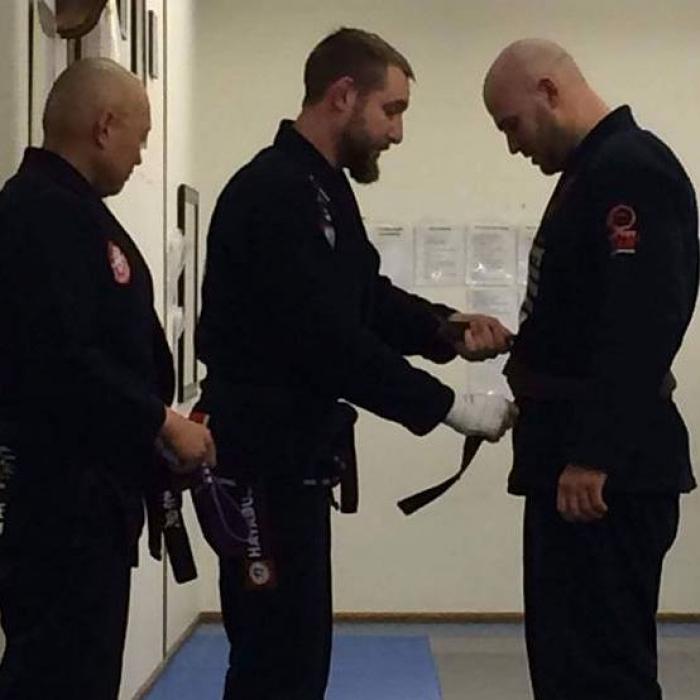 Brown belt · November 14, 2015 · Promoted by Cody Houston