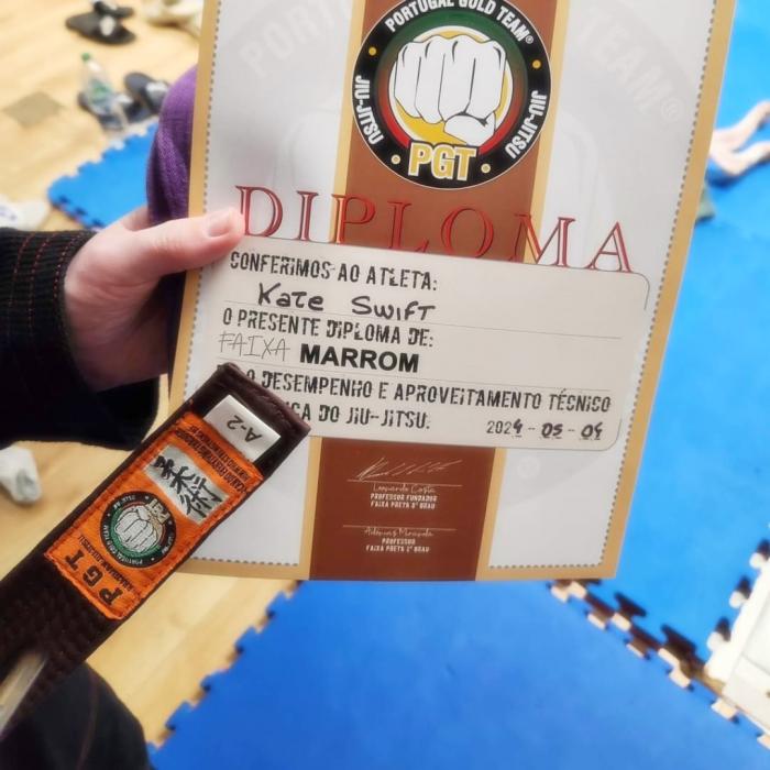 Brown belt · May 4, 2024 · Promoted by Adonias Juninho