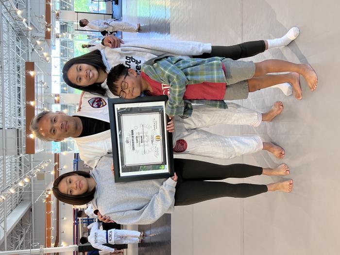 Black belt · May 11, 2024 · Promoted by Jonathan Border